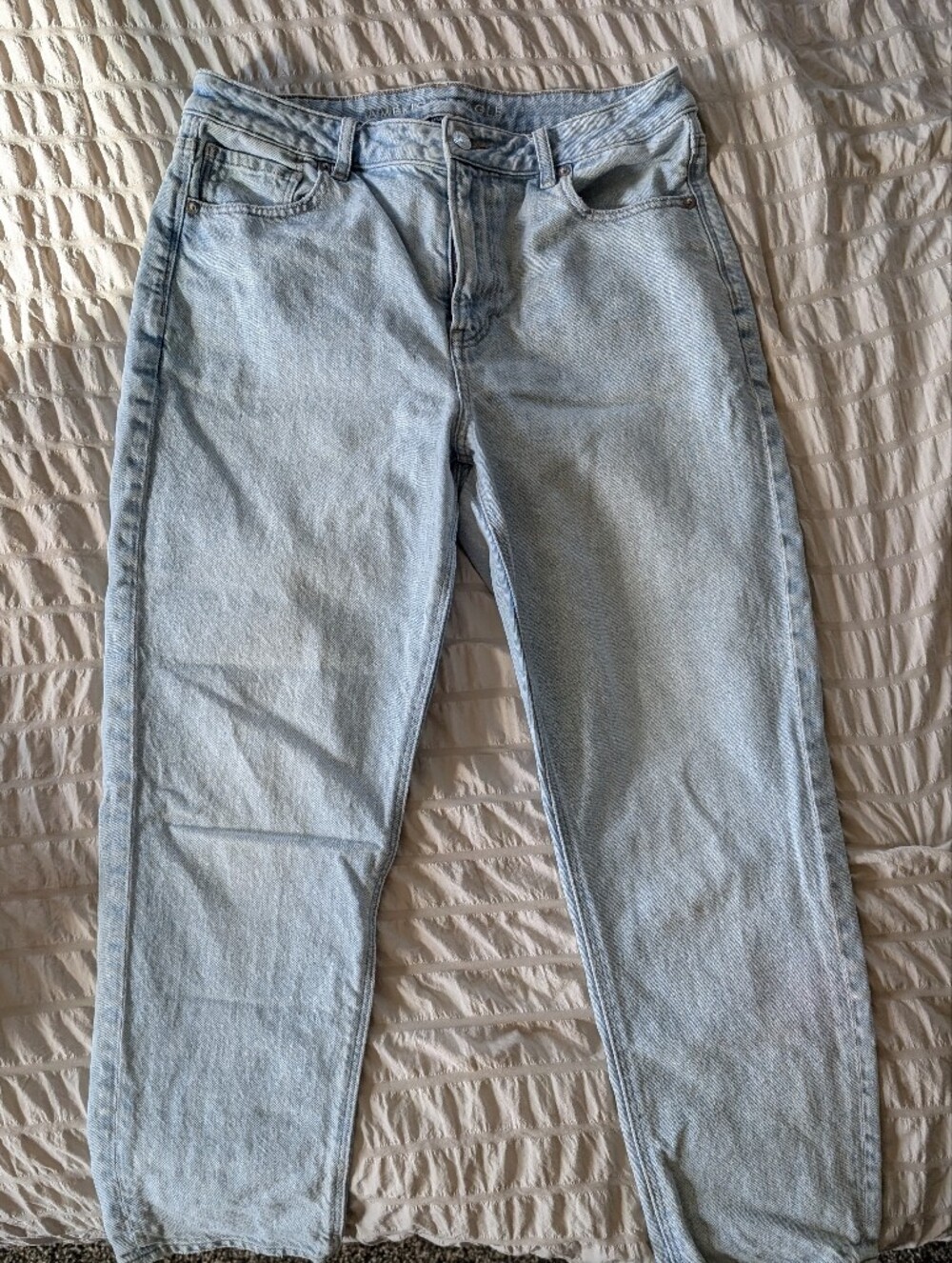 American eagle strigid Mom Jeans Size 12